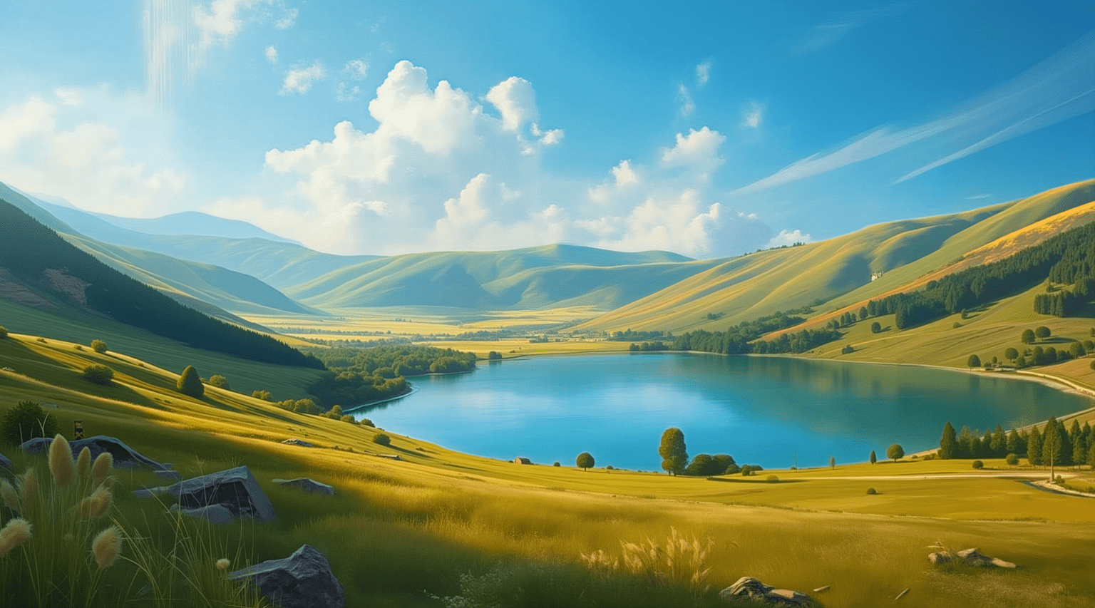 Highland Lake - Blissful Nature